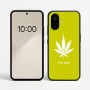 כיסוי בעיצוב אישי עם השם שלך לדגם - Nothing Phone (2a) בעיצוב עלה מריחואנה - גראס
