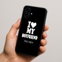 כיסוי בעיצוב אישי עם השם שלך לדגם - Nothing Phone (2a) בעיצוב אוהבת את החבר שלי