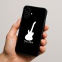 כיסוי בעיצוב אישי עם השם שלך לדגם - Nothing Phone (2a) בעיצוב גיטרה