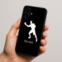 כיסוי בעיצוב אישי עם השם שלך לדגם - Nothing Phone (2a) בעיצוב שחקן פינג פונג