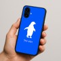 כיסוי בעיצוב אישי עם השם שלך לדגם - Nothing Phone (2a) בעיצוב פינגווין
