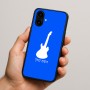 כיסוי בעיצוב אישי עם השם שלך לדגם - Nothing Phone (2a) בעיצוב גיטרה