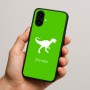 כיסוי בעיצוב אישי עם השם שלך לדגם - Nothing Phone (2a) בעיצוב דינוזאור