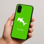 כיסוי בעיצוב אישי עם השם שלך לדגם - Nothing Phone (2a) בעיצוב כריש ראש פטיש