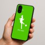 כיסוי בעיצוב אישי עם השם שלך לדגם - Nothing Phone (2a) בעיצוב שחקנית כדורגל - אישה
