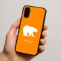 כיסוי בעיצוב אישי עם השם שלך לדגם - Nothing Phone (2a) בעיצוב דוב