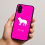 כיסוי בעיצוב אישי עם השם שלך לדגם - Nothing Phone (2a) בעיצוב כלב