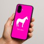 כיסוי בעיצוב אישי עם השם שלך לדגם - Nothing Phone (2a) בעיצוב סוס