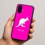 כיסוי בעיצוב אישי עם השם שלך לדגם - Nothing Phone (2a) בעיצוב קנגורו