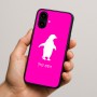 כיסוי בעיצוב אישי עם השם שלך לדגם - Nothing Phone (2a) בעיצוב פינגווין