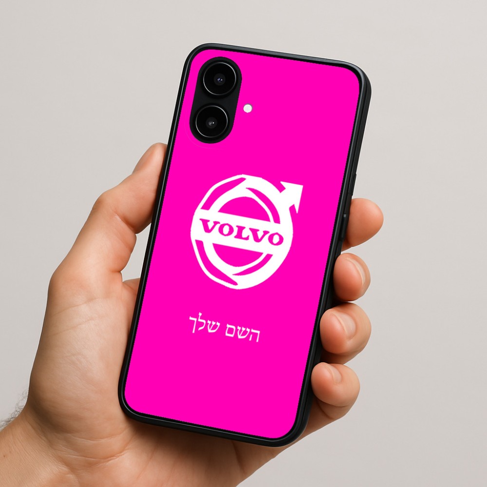 כיסוי בעיצוב אישי עם השם שלך לדגם - Nothing Phone (2a) בעיצוב וולוו