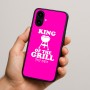 כיסוי בעיצוב אישי עם השם שלך לדגם - Nothing Phone (2a) בעיצוב מלך הגריל