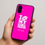 כיסוי בעיצוב אישי עם השם שלך לדגם - Nothing Phone (2a) בעיצוב לנשק את החברה שלי