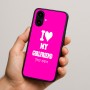 כיסוי בעיצוב אישי עם השם שלך לדגם - Nothing Phone (2a) בעיצוב אוהב את החברה שלי