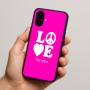 כיסוי בעיצוב אישי עם השם שלך לדגם - Nothing Phone (2a) בעיצוב אהבה