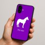 כיסוי בעיצוב אישי עם השם שלך לדגם - Nothing Phone (2a) בעיצוב סוס