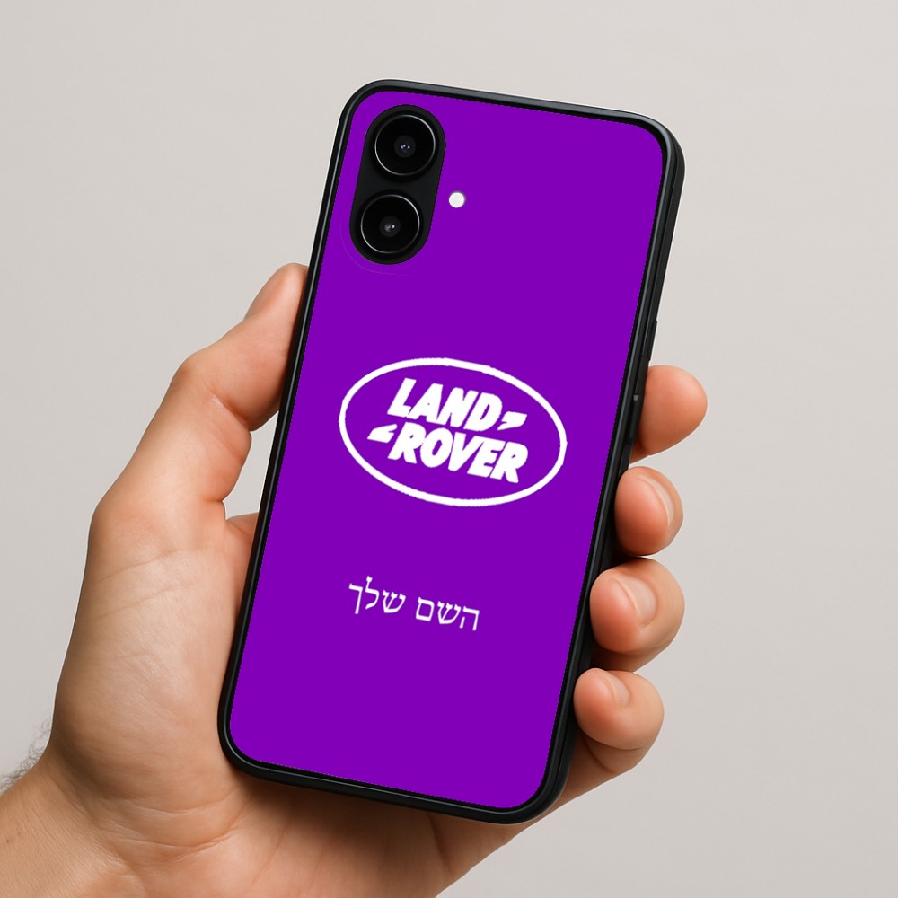 כיסוי בעיצוב אישי עם השם שלך לדגם - Nothing Phone (2a) בעיצוב לנד רובר