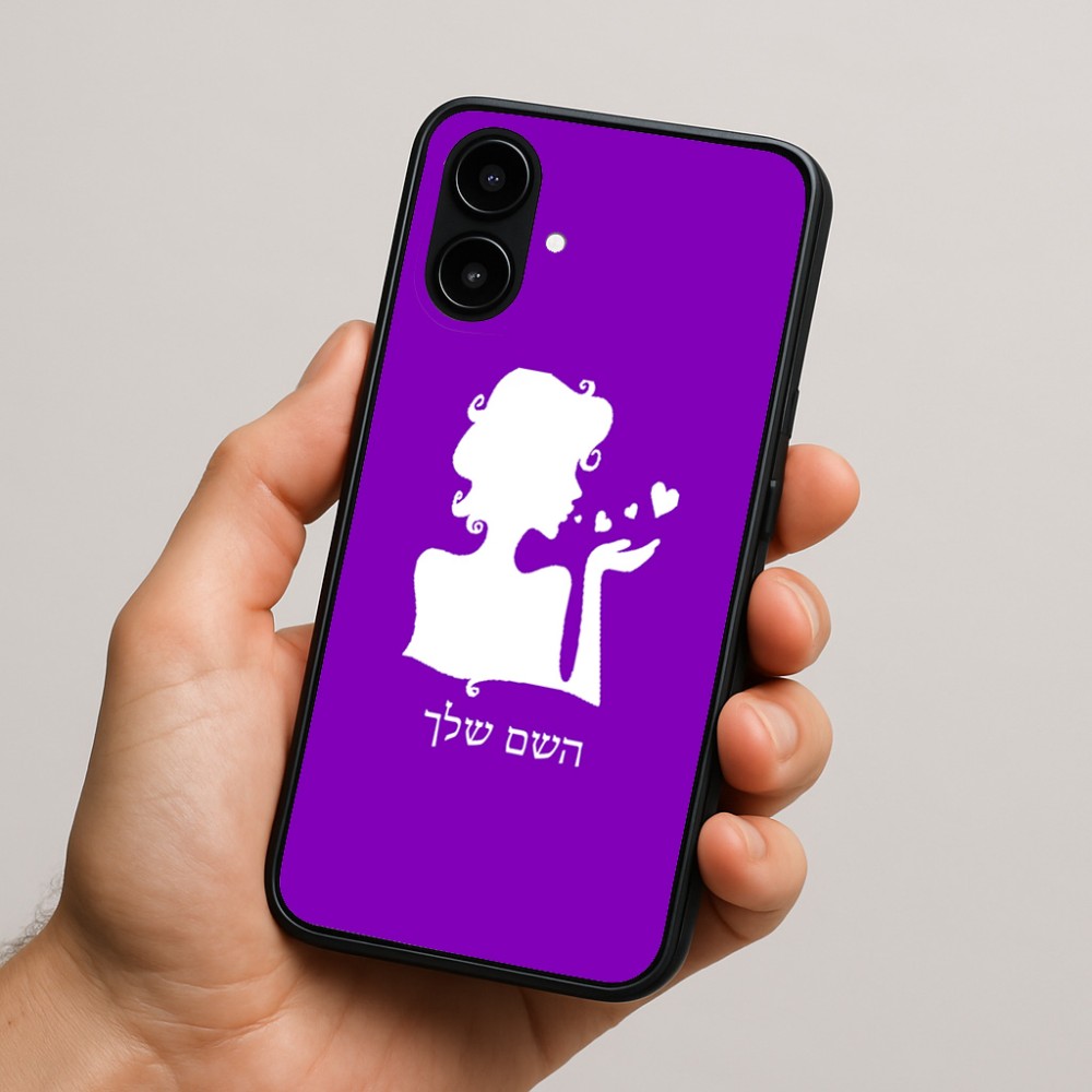 כיסוי בעיצוב אישי עם השם שלך לדגם - Nothing Phone (2a) בעיצוב אהבת נשים