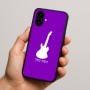 כיסוי בעיצוב אישי עם השם שלך לדגם - Nothing Phone (2a) בעיצוב גיטרה