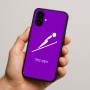 כיסוי בעיצוב אישי עם השם שלך לדגם - Nothing Phone (2a) בעיצוב קפיצת סקי אולימפית