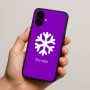 כיסוי בעיצוב אישי עם השם שלך לדגם - Nothing Phone (2a) בעיצוב שלג