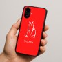 כיסוי בעיצוב אישי עם השם שלך לדגם - Nothing Phone (2a) בעיצוב חתול