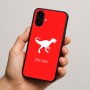 כיסוי בעיצוב אישי עם השם שלך לדגם - Nothing Phone (2a) בעיצוב דינוזאור