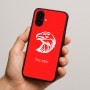 כיסוי בעיצוב אישי עם השם שלך לדגם - Nothing Phone (2a) בעיצוב ראש נשר