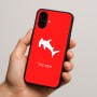 כיסוי בעיצוב אישי עם השם שלך לדגם - Nothing Phone (2a) בעיצוב כריש ראש פטיש