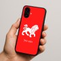 כיסוי בעיצוב אישי עם השם שלך לדגם - Nothing Phone (2a) בעיצוב מזלות - אריה