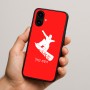 כיסוי בעיצוב אישי עם השם שלך לדגם - Nothing Phone (2a) בעיצוב סנובורדיסט