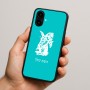 כיסוי בעיצוב אישי עם השם שלך לדגם - Nothing Phone (2a) בעיצוב ארנב מחזיק גזר