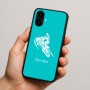 כיסוי בעיצוב אישי עם השם שלך לדגם - Nothing Phone (2a) בעיצוב אופנוע שלג