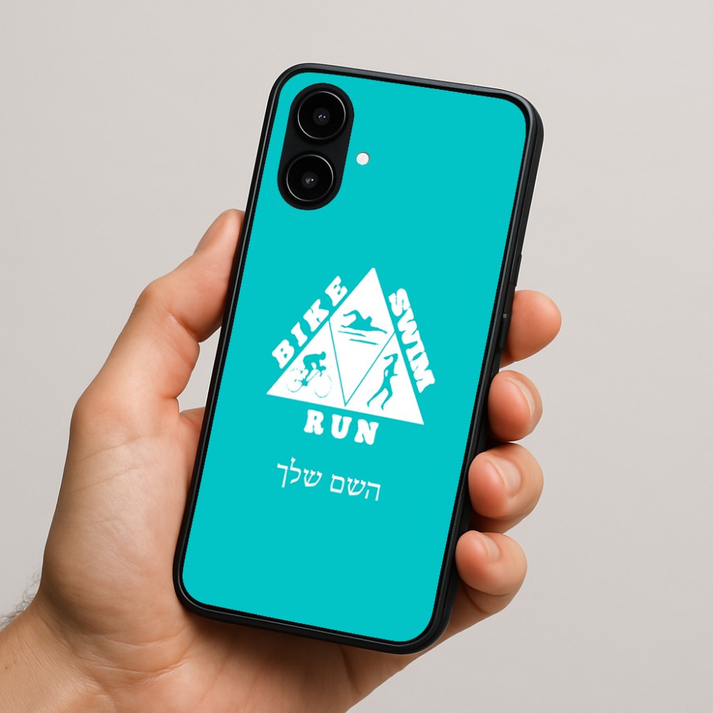 כיסוי בעיצוב אישי עם השם שלך לדגם - Nothing Phone (2a) בעיצוב טריאתלון