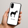 כיסוי בעיצוב אישי עם השם שלך לדגם - Nothing Phone (2a) בעיצוב סוס