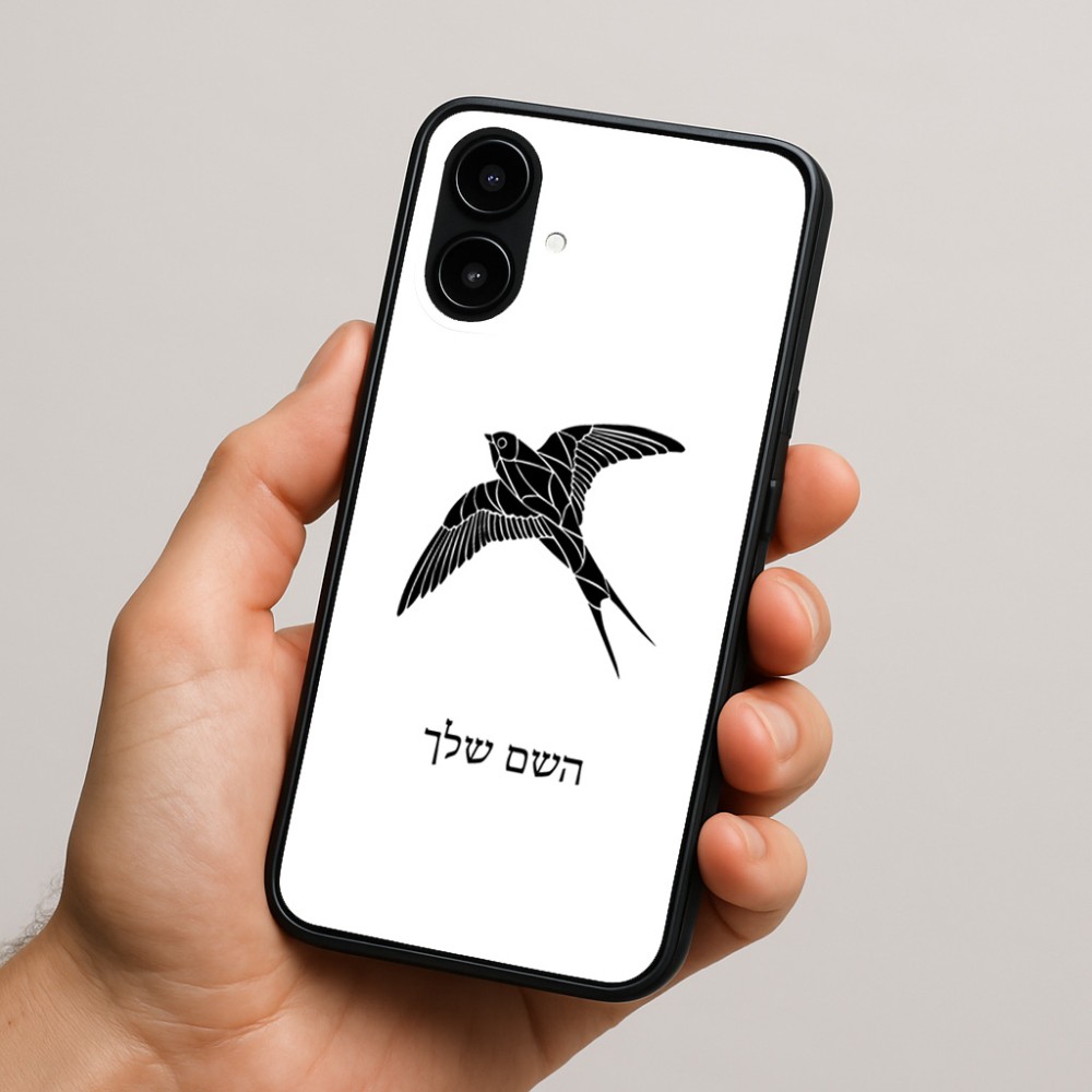 כיסוי בעיצוב אישי עם השם שלך לדגם - Nothing Phone (2a) בעיצוב לבלוע
