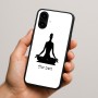 כיסוי בעיצוב אישי עם השם שלך לדגם - Nothing Phone (2a) בעיצוב אימון יוגה