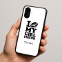 כיסוי בעיצוב אישי עם השם שלך לדגם - Nothing Phone (2a) בעיצוב לנשק את החברה שלי