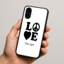 כיסוי בעיצוב אישי עם השם שלך לדגם - Nothing Phone (2a) בעיצוב אהבה