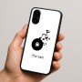 כיסוי בעיצוב אישי עם השם שלך לדגם - Nothing Phone (2a) בעיצוב תקליטור - אזור מוזיקה