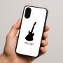 כיסוי בעיצוב אישי עם השם שלך לדגם - Nothing Phone (2a) בעיצוב גיטרה