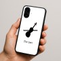 כיסוי בעיצוב אישי עם השם שלך לדגם - Nothing Phone (2a) בעיצוב כינור