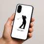 כיסוי בעיצוב אישי עם השם שלך לדגם - Nothing Phone (2a) בעיצוב שחקן גולף
