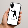 כיסוי בעיצוב אישי עם השם שלך לדגם - Nothing Phone (2a) בעיצוב שחקן פינג פונג