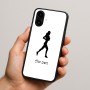 כיסוי בעיצוב אישי עם השם שלך לדגם - Nothing Phone (2a) בעיצוב רץ רץ אישה