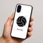 כיסוי בעיצוב אישי עם השם שלך לדגם - Nothing Phone (2a) בעיצוב כדור כדורעף