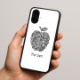 כיסוי בעיצוב אישי עם השם שלך לדגם - Nothing Phone (2a) בעיצוב הדפס תפוח