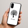 כיסוי בעיצוב אישי עם השם שלך לדגם - Nothing Phone (2a) בעיצוב עץ