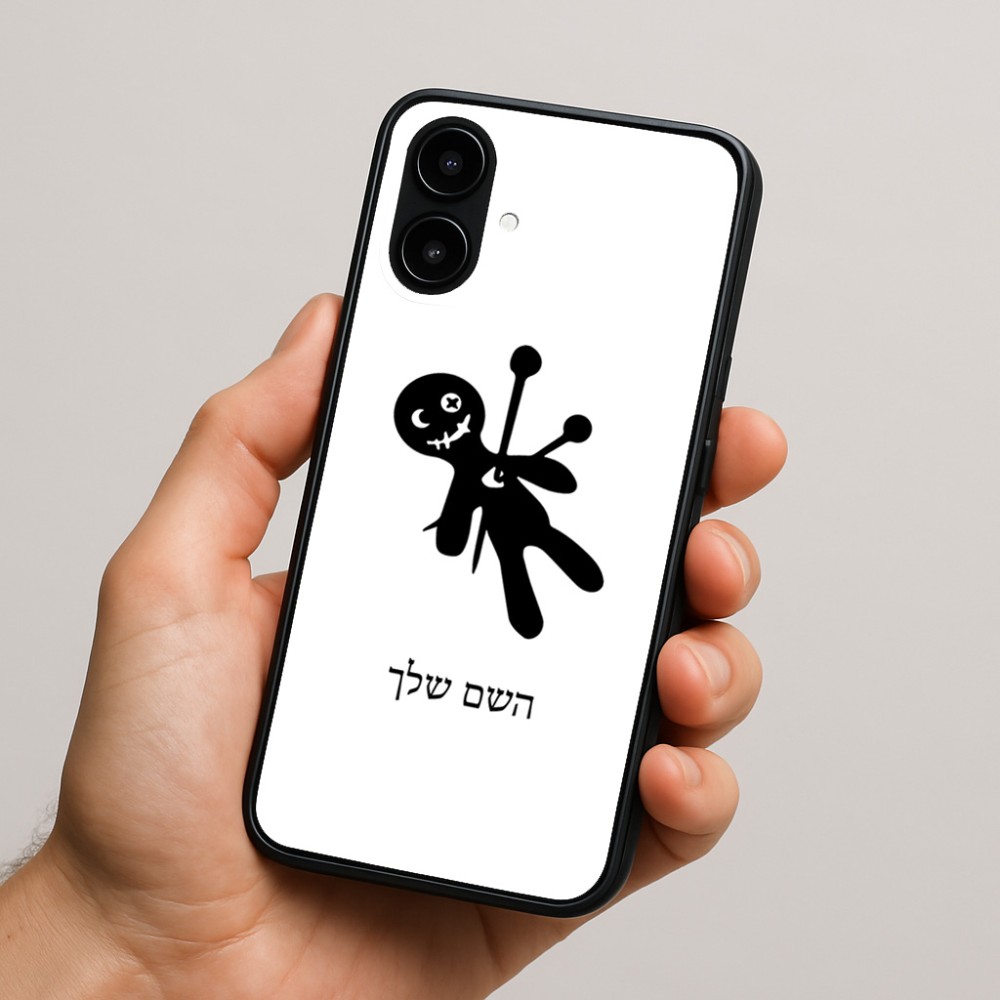 כיסוי בעיצוב אישי עם השם שלך לדגם - Nothing Phone (2a) בעיצוב וודו