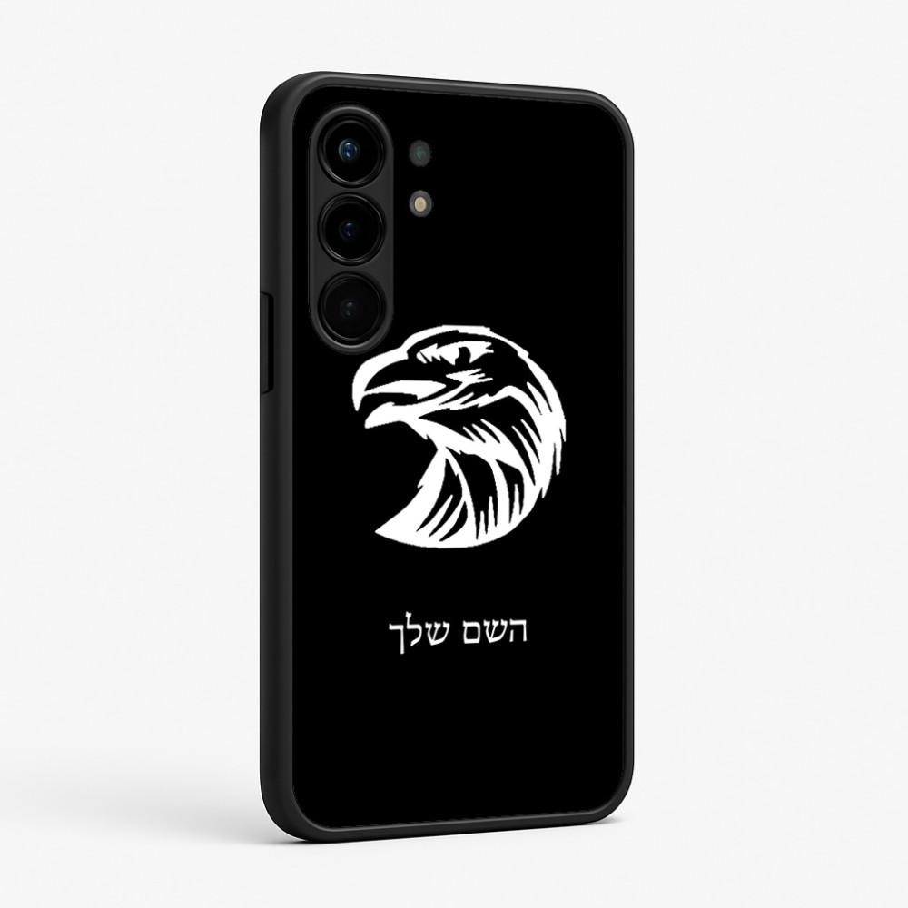 כיסוי בעיצוב אישי עם השם שלך לדגם - Nothing Phone (3a) Pro בעיצוב ראש נשר